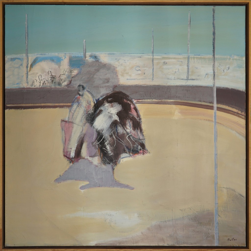 Claude BELLAN - Plein soleil - huile sur toile - 112 x 100 cm – 1983
